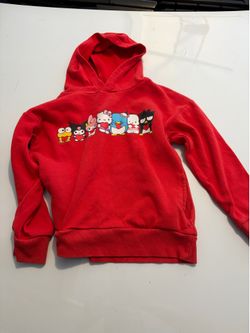 Sanrio kids characters hoodie hello kitty size small