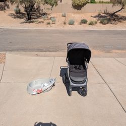Baby Stroller And Bath