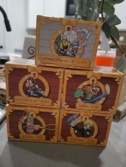 Spongebob x One Piece Happy Meal Toys