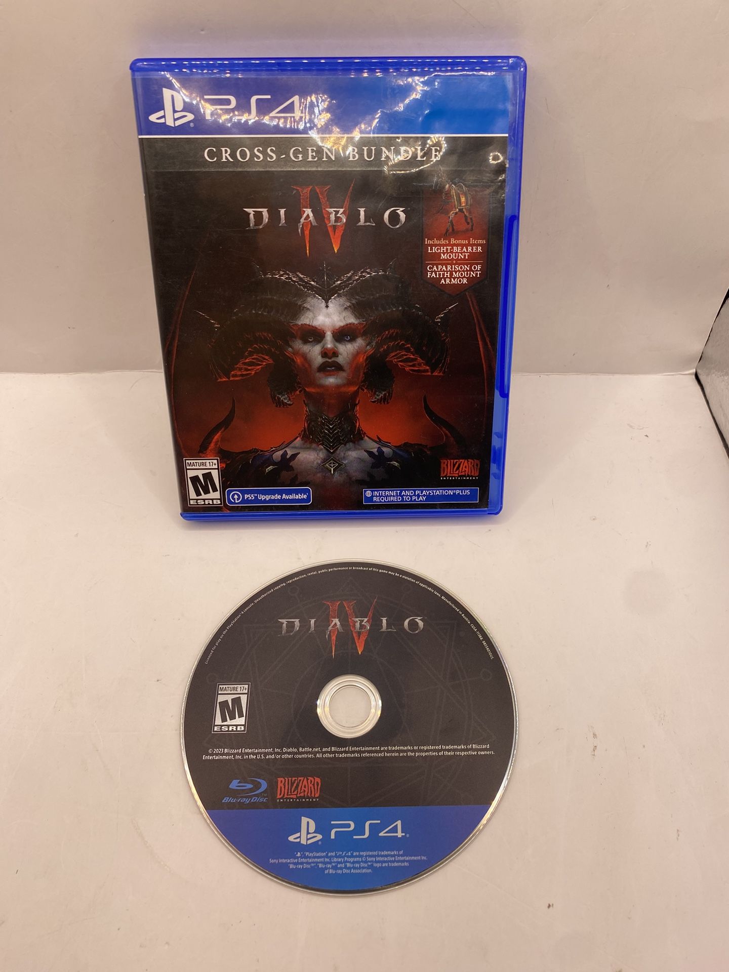 Diablo IV Cross-Gen Bundle PlayStation 4 PS4 , tested authentic