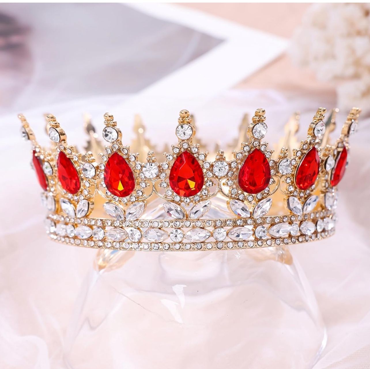 Red Gold Crown / Corona Dorada Roja 