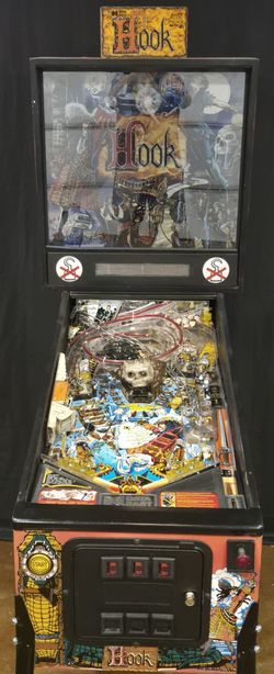 Refurbished Hook Pinball Machine (Data East) 1992