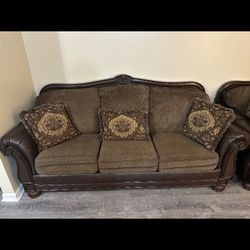 Two 3-seater Sofas