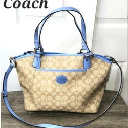 USED Gently Coach Purse 