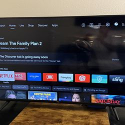 TCL 55inch smart tv