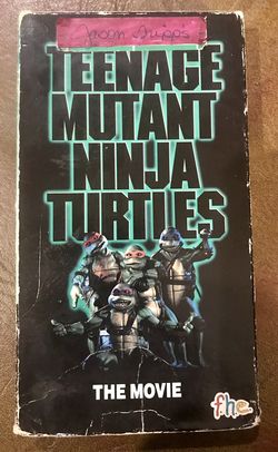 Vintage Teenage Mutant Ninja Turtles VHS 1990
