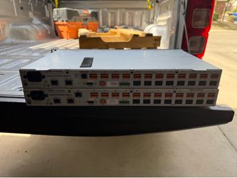 Crestron DM-8x8 & Tesira Forte AVB/TI