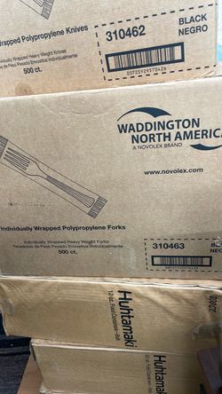 Waddington Bulk Disposable Cutlery & Food Containers