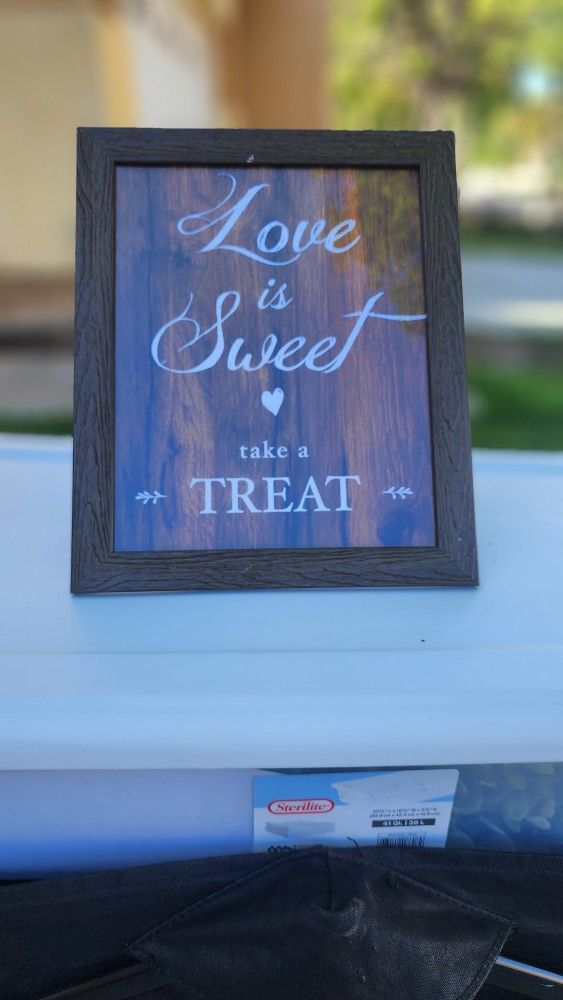 Love Is Sweet Sign