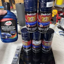 Dark Blue Auto Paint Spray - 90% each, Bought Nov/25