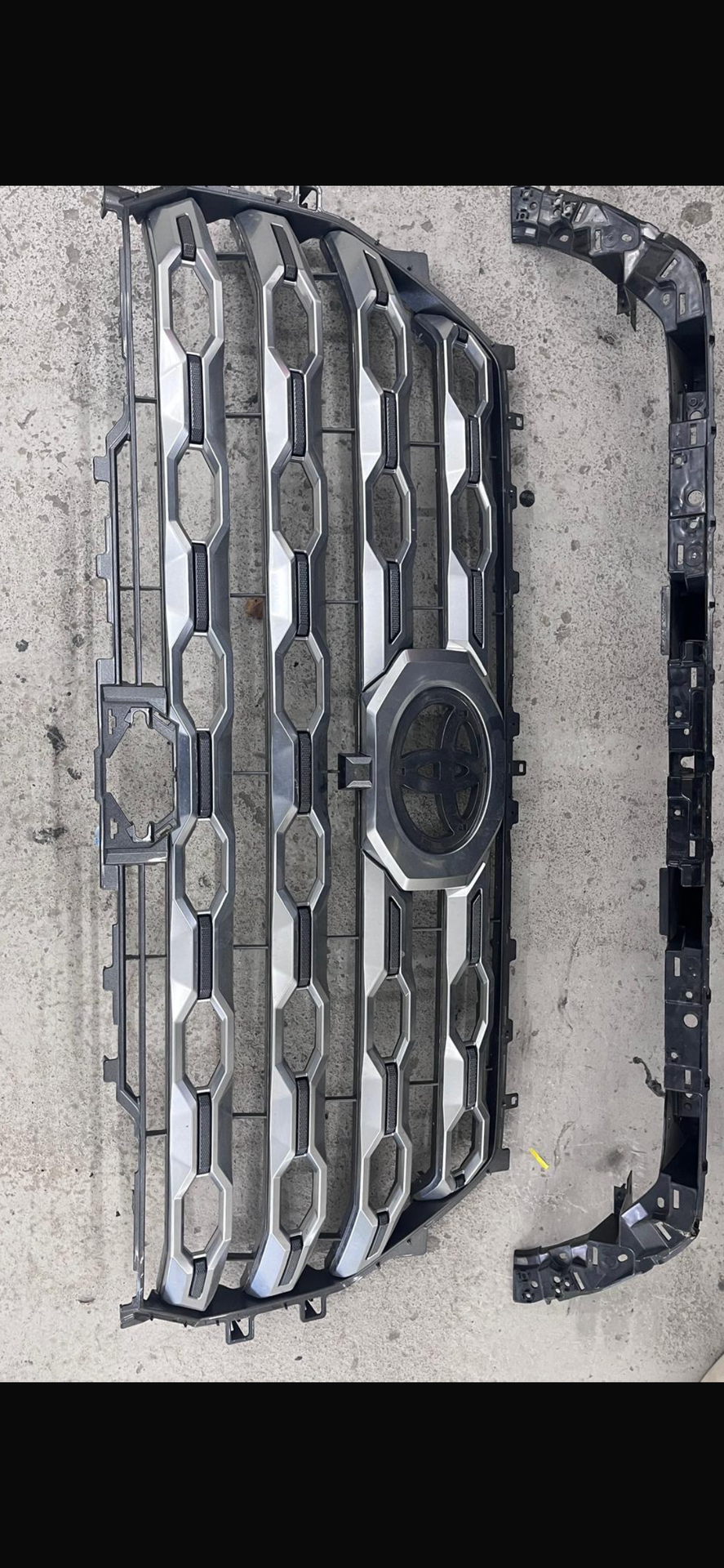 2025 Toyota Tundra 1974 edition grille and bracket