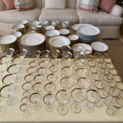 Lamoges China And Crystal 
