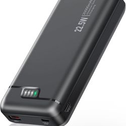 YPWA Portable Charger 20000mah Power Bank 22.5W USB C in & Out Fast Charging