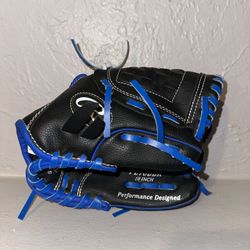 Rawlings Black & Blue Left Handed Glove