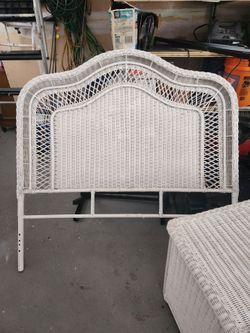 Wicker bedroom set , From Pier one imports