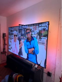 Samsung 82 Inch Smart TV, Works Great with Govee lights