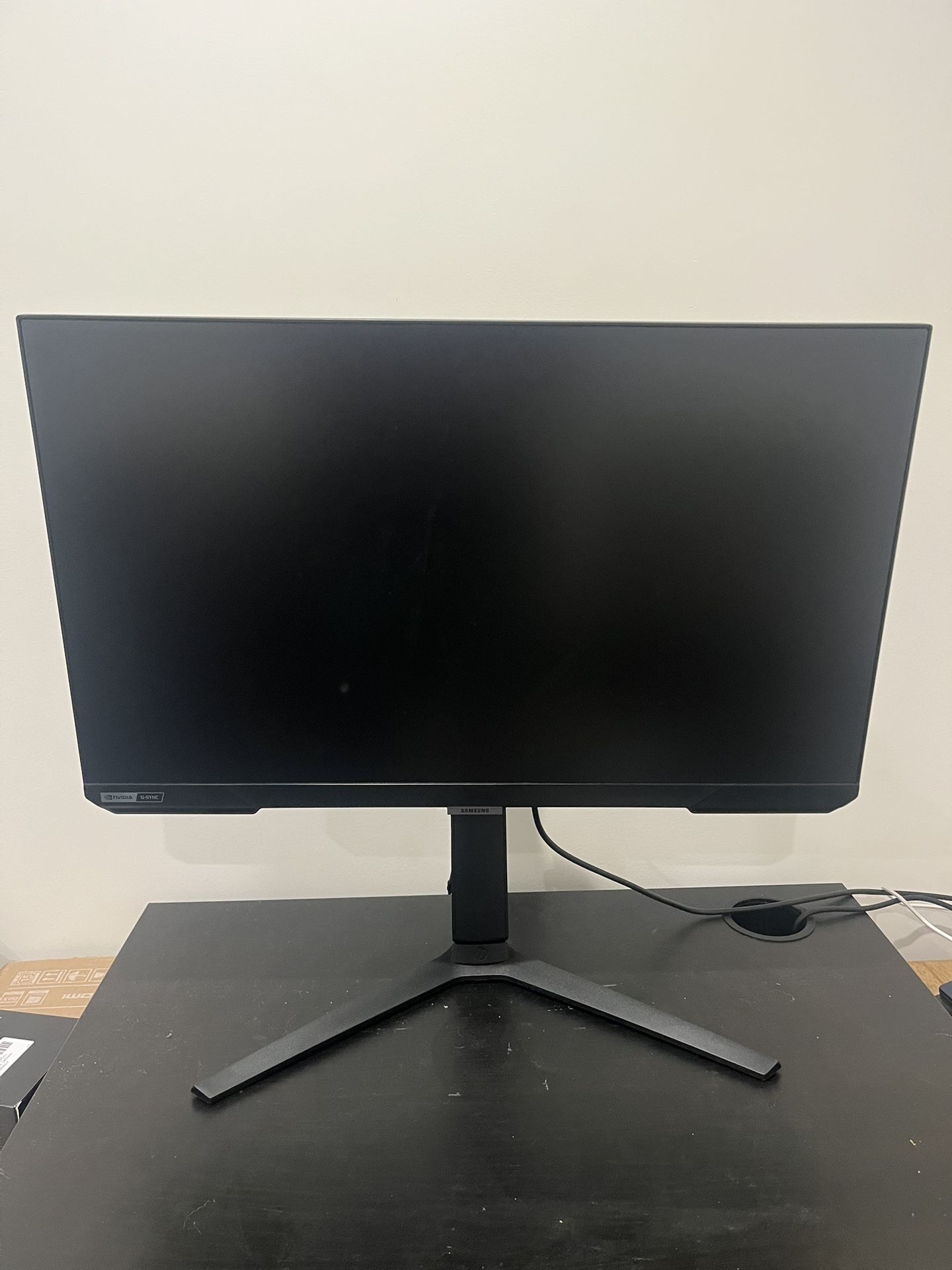 Samsung - 27” Odyssey FHD IPS 240Hz G-Sync Gaming Monitor - Black