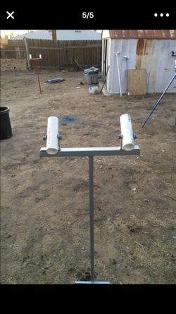 Fishing pole 🎣 stand