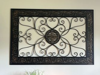 Large metal wall art/ decor