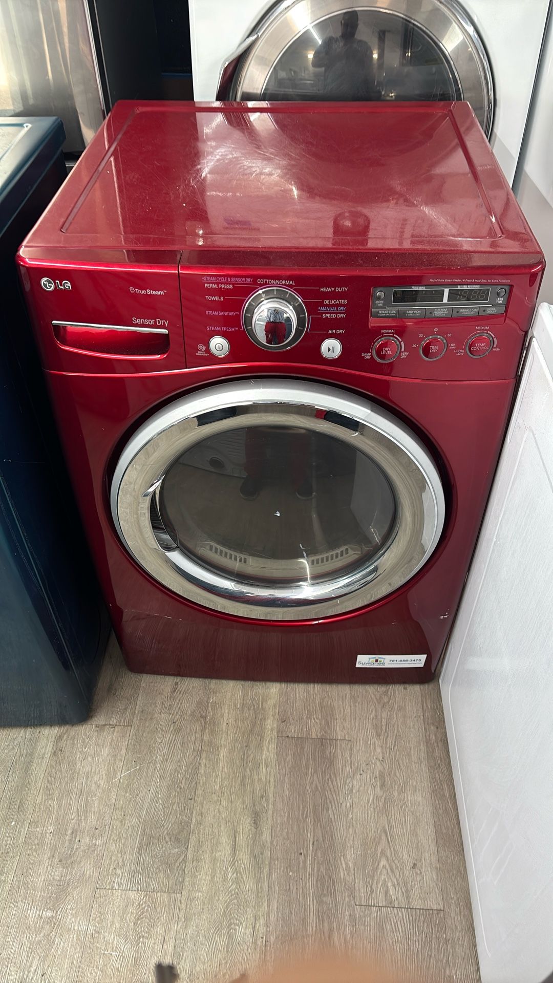 LG TrueSteam Front Load Dryer