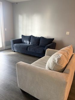 West Elm sofa set