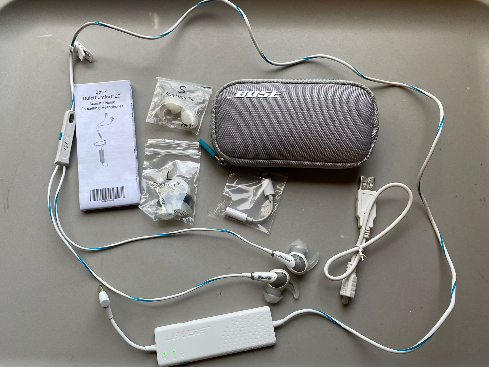 Bose Quietcomfort 20 Noise Canceling Headphones (Android)