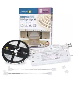 RibbonFlex Home 16 ft. AC Dimmable LED Tape Light Kit