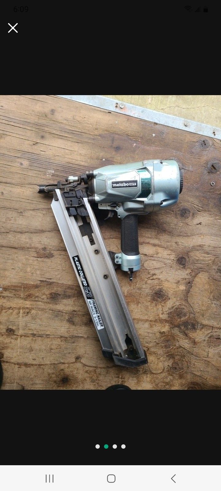 Metabo Nail Gun 3  1/2