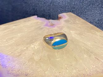 Sterling turquoise ring