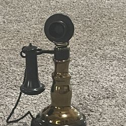 Jim bean antique phone container