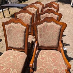 Set Of 8 Dining chairs