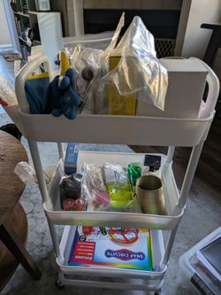 Chemistry/Physics Homeschool cart
