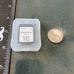 Canon Multimedia Card MMC 16