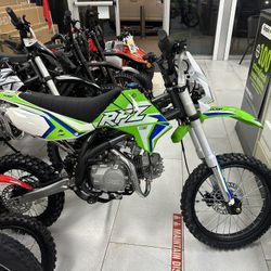 Apollo RFZ 125CC Dirt Bike New! Finance For $150 Down Payment!!