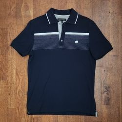 Banana Republic Men's Navy Blue Polo (Size: XS)