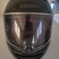 Sedici Carbon Fiber Helmet (M) W/cardo Freecom