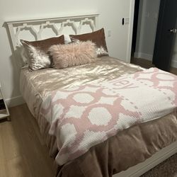 Queen Size Bed  With Underneath Storage 