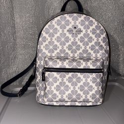 kate spade Spade Flower Navy Logo Backpack
