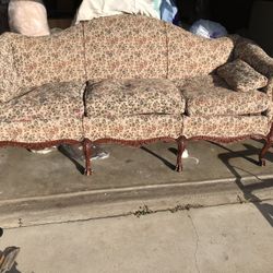 antique couch *- today 6/14 take for 1/2 price $100