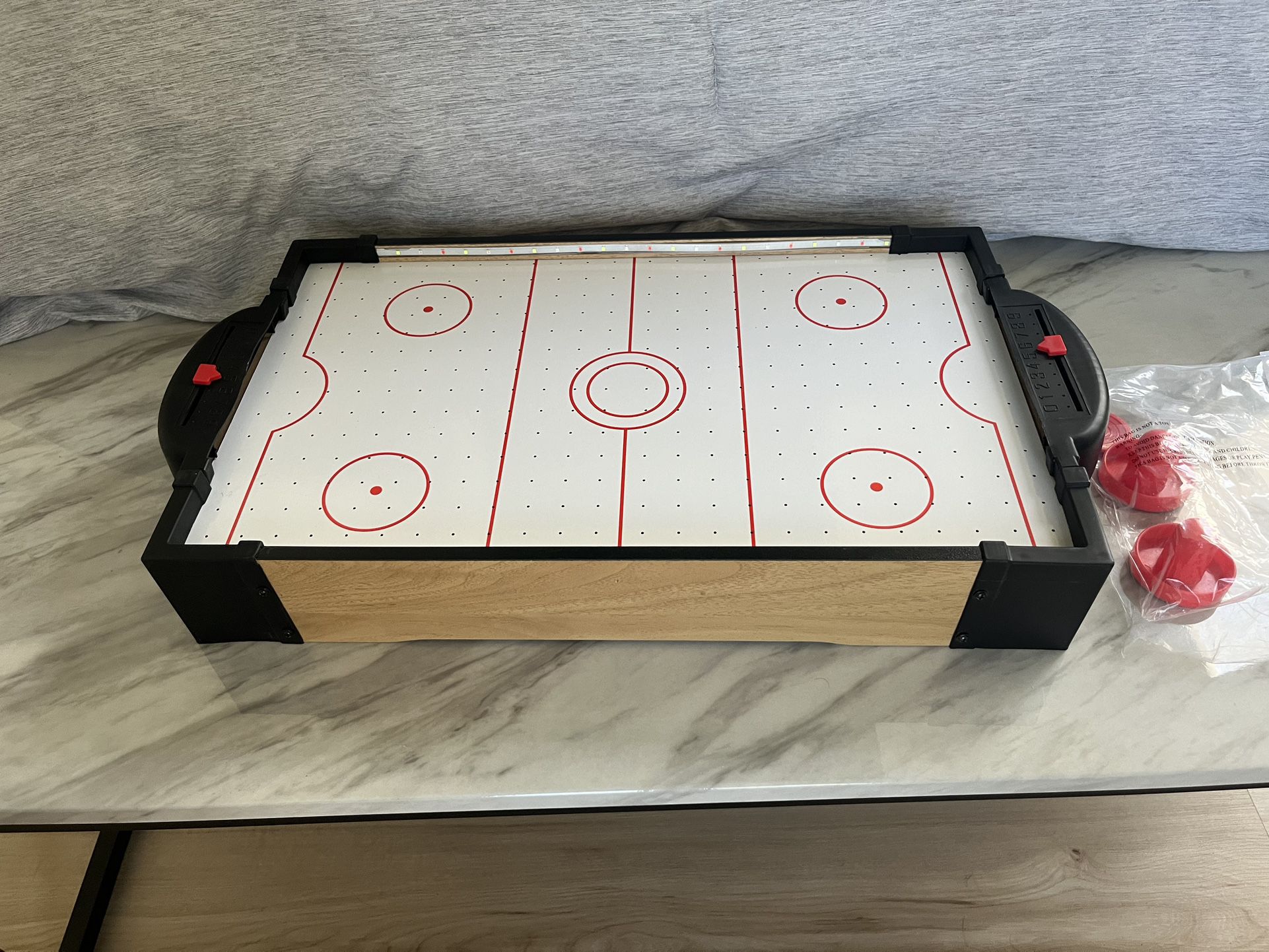 Mini Air Hockey Table LED