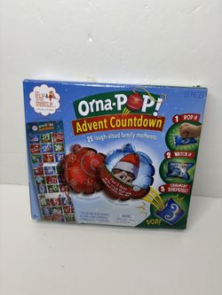 Elf on the shelf advent calendar