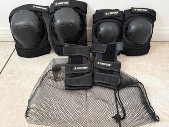 Knee Elbow Wrist Pad Protection Set