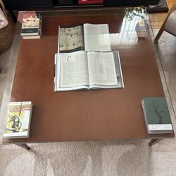 Glass Top Coffee Table 