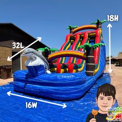 Chitos Water Slide 🎈💦🎉