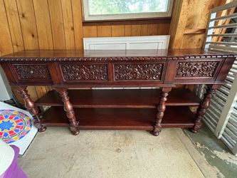 Mahogany dining room server