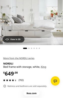 King bed frame W 6 Drawers. Cama con 6 gabetas cajones.