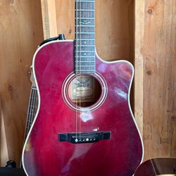 Electric acoustic guitar