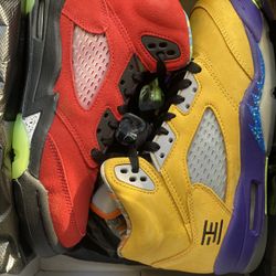 Air Jordan 5 Retro- Women’s Size 6.5/ Youth 5