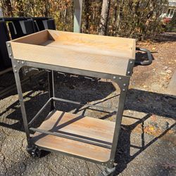 Franklin Bar Cart and Wine Rack