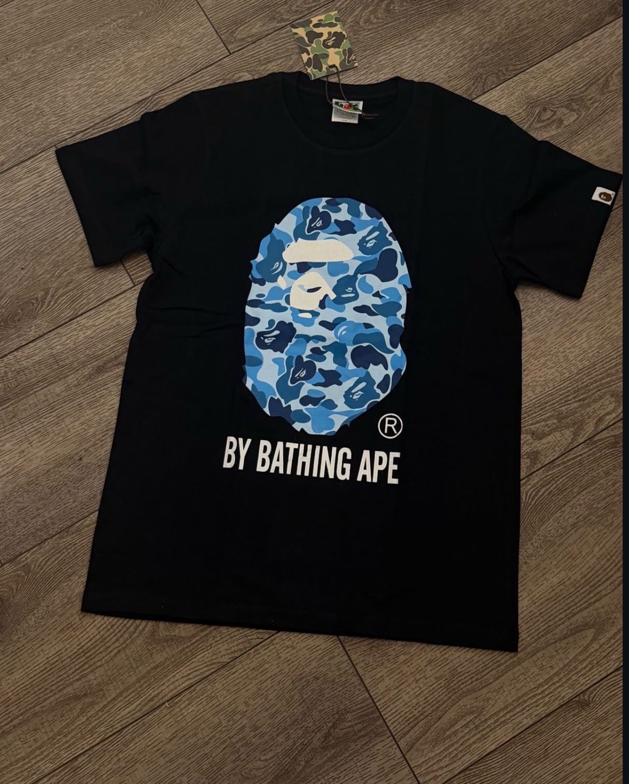 Bape camo blue size xl
